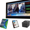 Software Organizador de Fila + Botoeira 5 Botões + Impressora c/ Guilhotina + Spliter