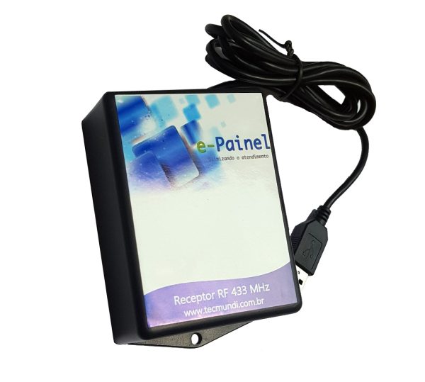 Kit Painel De Senha + Impr Guilhot + Botoeira Rf + Recep Rf - Image 4