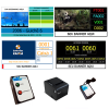 Kit Painel De Senha + Impr Guilhot + Botoeira Rf + Recep Rf